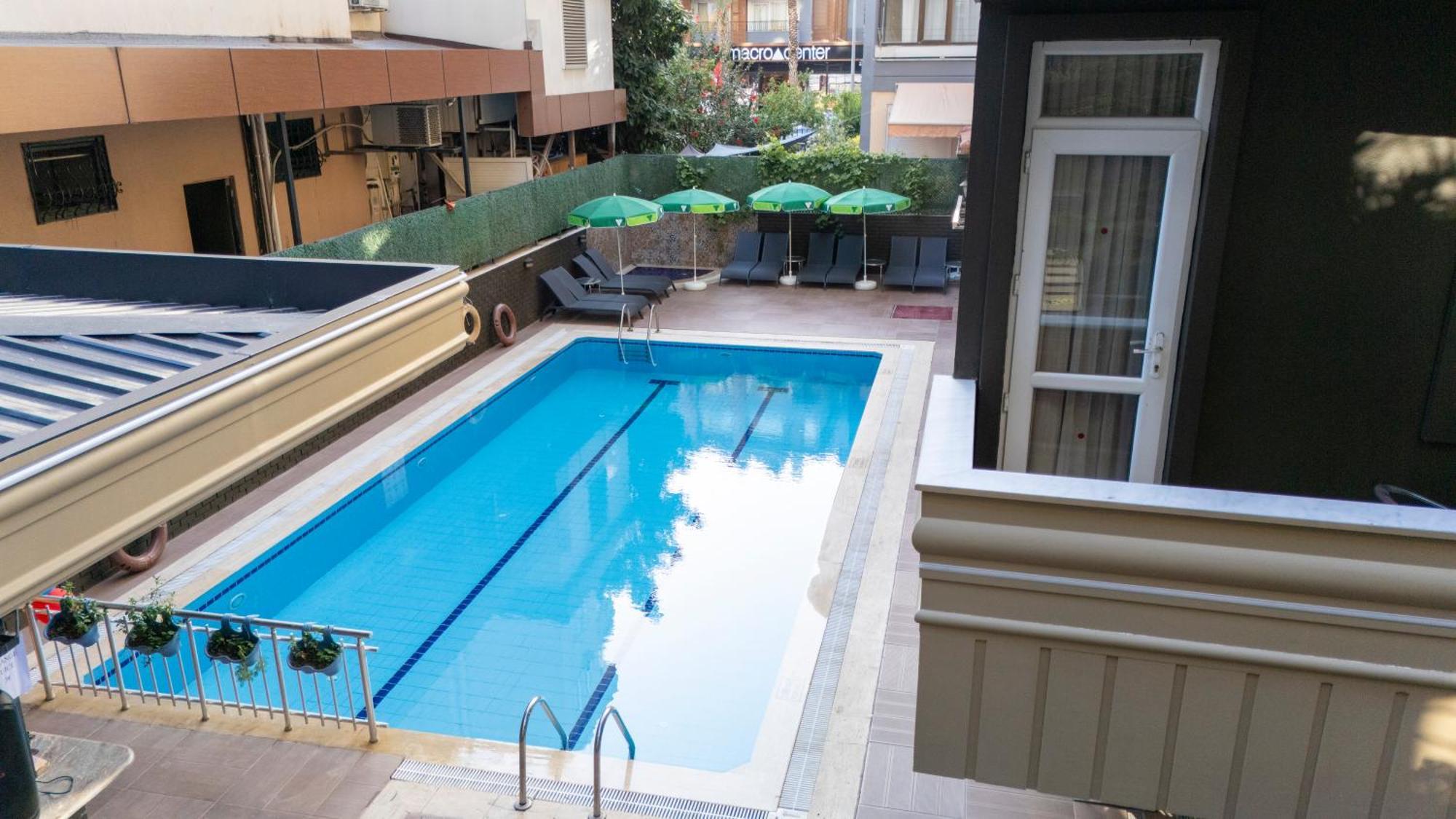 Bilkay Hotel Alanya Bagian luar foto
